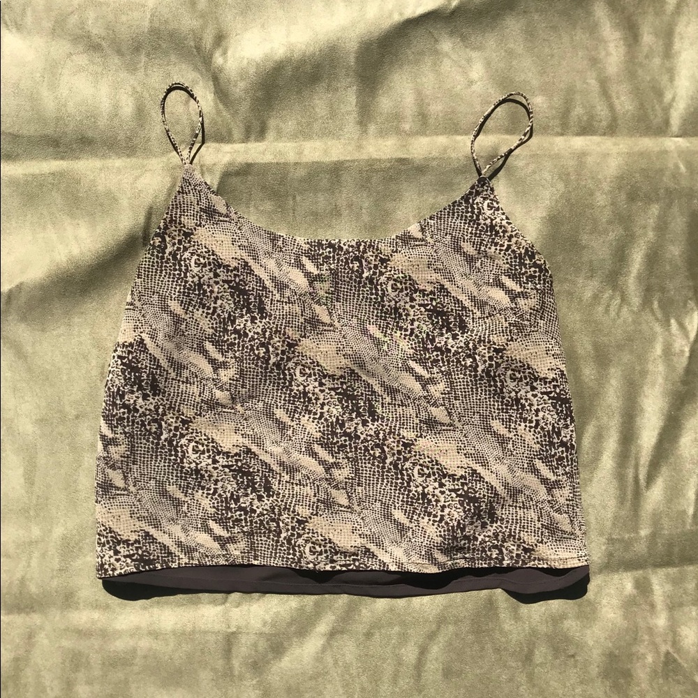Ann Taylor Cropped Tanktop